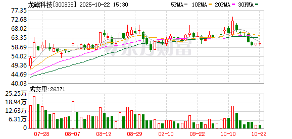 洪萨速配 龙磁科技：2024年年度权益分派实施公告